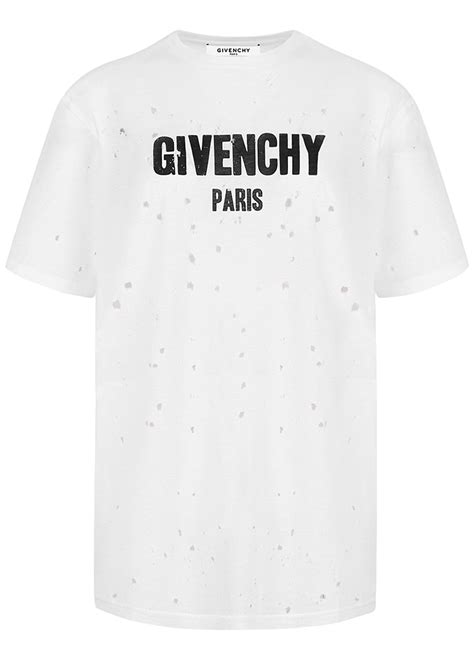 givenchy paris t shirt amazon|givenchy t shirt with holes.